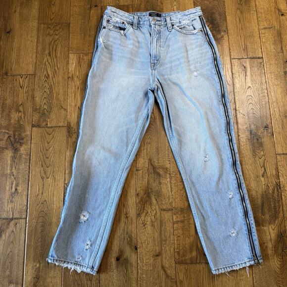Abercrombie & Fitch Denim - Abercrombie & Fitch ANNIE High Rise GIRLFRIEND Jeans 27 29/8 Zipper Side